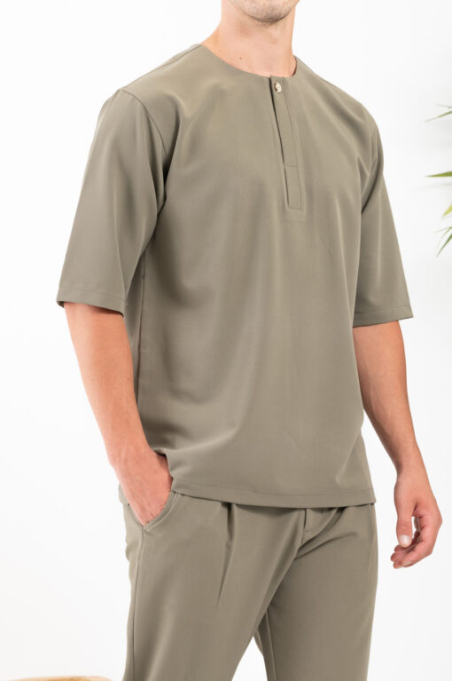 Overshirt Vittorio 300-24-bologni Olive 4