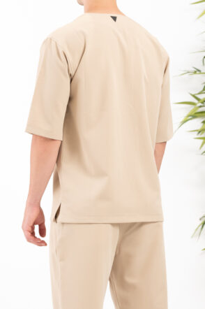 Overshirt Vittorio 300-24-bologni Beige 6