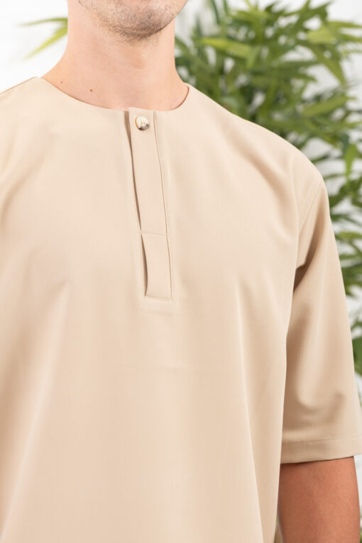 Overshirt Vittorio 300-24-bologni Beige 7