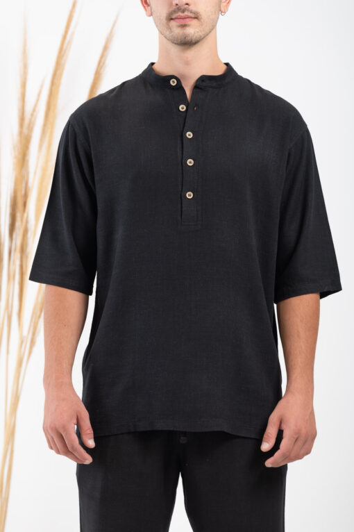 Overshirt Vittorio 300-24-SPIAGGIA Black