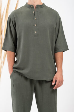 Overshirt Vittorio 300-24-SPIAGGIA Olive