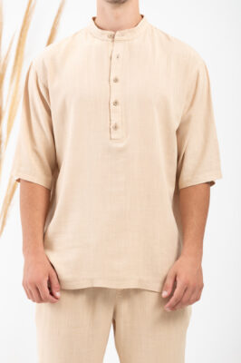 Overshirt Vittorio 300-24-SPIAGGIA Beige