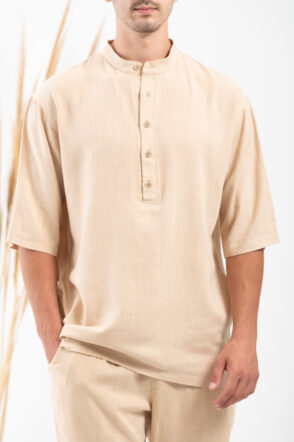 Overshirt Vittorio 300-24-SPIAGGIA Beige 3