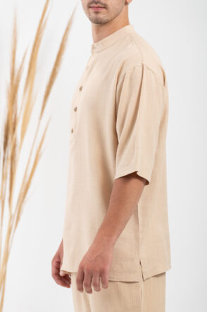 Overshirt Vittorio 300-24-SPIAGGIA Beige 5