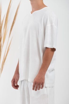 Μπλούζα Vittorio Oversized 200-24-IOS White 2