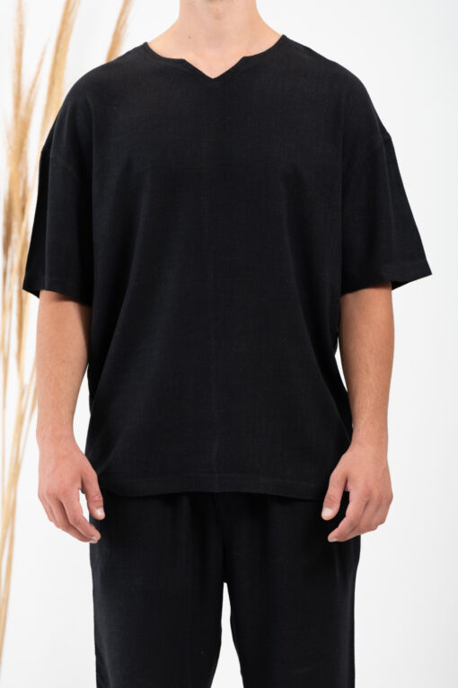 Μπλούζα Vittorio Oversized 200-24-IOS Black