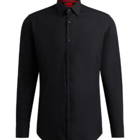 Πουκάμισο HUGO 50513932 Black