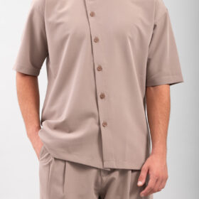 Πουκάμισο Vittorio 800-2425-555 Tabacco