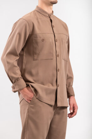 Overshirt Vittorio 300-2425-TORINO Tabacco 6