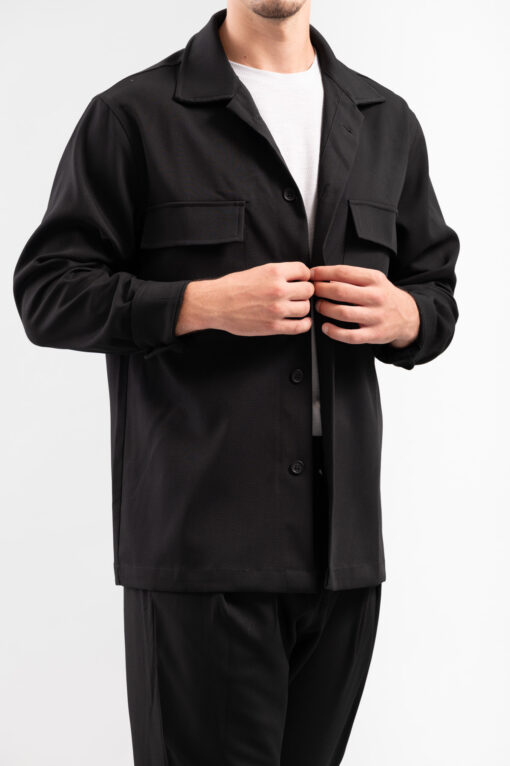 Overshirt Vittorio 300-2425-BRESIA Black 7