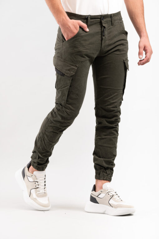 Παντελόνι Cargo T0190-29 Olive 4