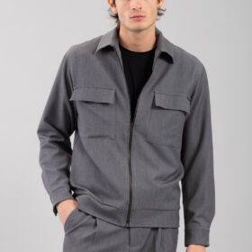 Πουκάμισο Overshirt Vittorio 300-2425-Merrato Grey