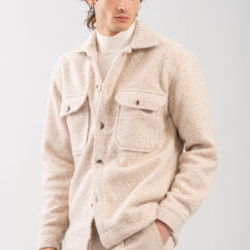 Ανδρικό Πουκάμισο Overshirt 300-2425-010 Beige