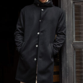 Ανδρικό Παλτό Vittorio 400-2425-Tesino Black