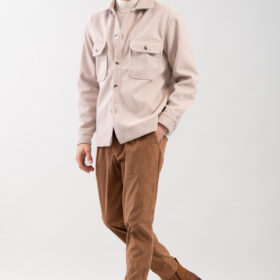 Ανδρικό Πουκάμισο Overshirt 300-2425-011 Beige