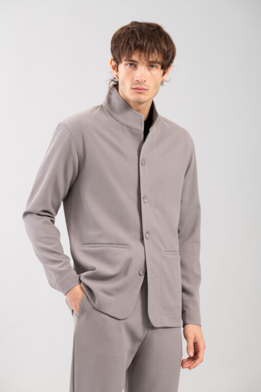 Ανδρικό Πουκάμισο Overshirt Vittorio 300-2425-B-Gino Grey