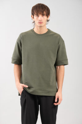 Φούτερ Vittorio Oversized 1000-2425-005 Olive