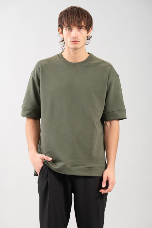 Φούτερ Vittorio Oversized 1000-2425-005 Olive