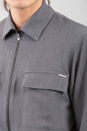 Πουκάμισο Overshirt Vittorio 300-2425-Merrato Grey 20