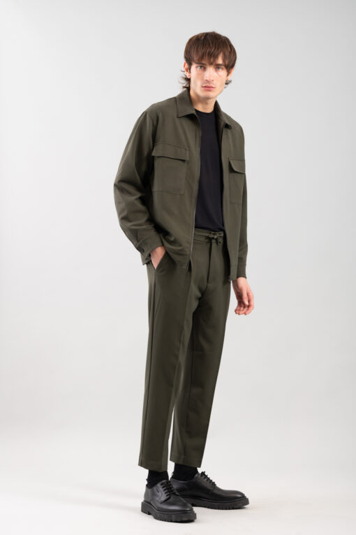 Overshirt Vittorio 300-2425-Merrato Olive 4