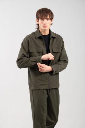 Overshirt Vittorio 300-2425-Merrato Olive 6