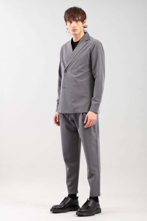 Πουκάμισο Overshirt Vittorio 300-2425-Palazzo Grey 1