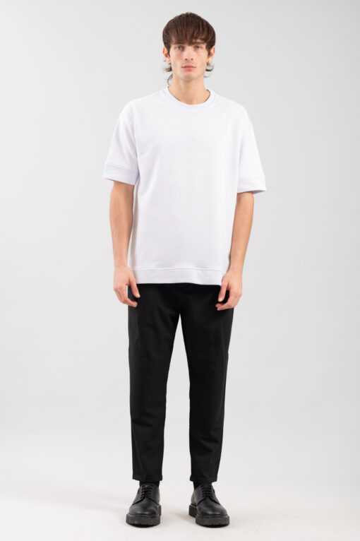 Φούτερ Vittorio Oversized 1000-2425-005 White 2