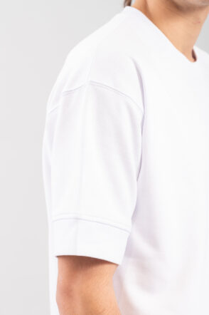 Φούτερ Vittorio Oversized 1000-2425-005 White 7