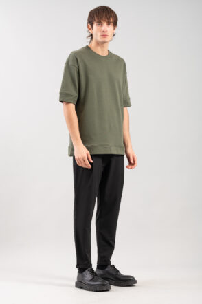 Φούτερ Vittorio Oversized 1000-2425-005 Olive 2