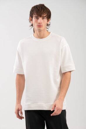 Ανδρικό Φούτερ Vittorio Oversized 1000-2425-005 Off White 4