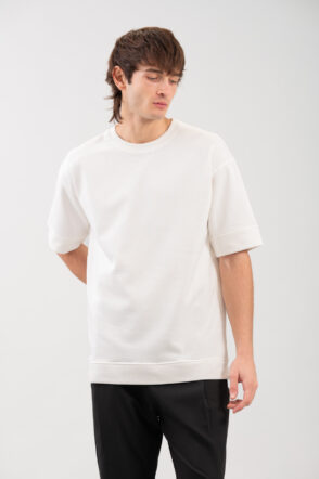 Ανδρικό Φούτερ Vittorio Oversized 1000-2425-005 Off White 5