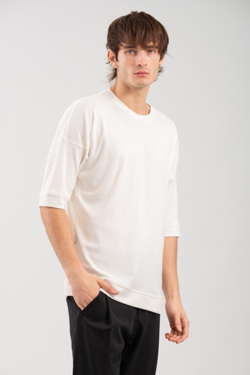 Ανδρική Μπλούζα Oversized Vittorio 200-2425-009 White Ανδρική Μπλούζα Oversized Vittorio 200-2425-009 White 4