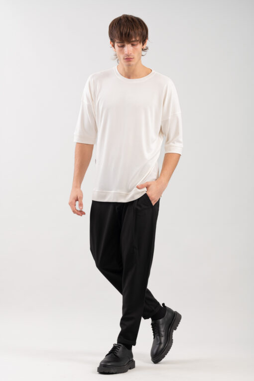 Ανδρική Μπλούζα Oversized Vittorio 200-2425-009 White 5