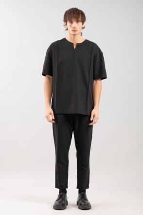 Ανδρική Μπλούζα Oversized Vittorio 300-2425-200 Black 6