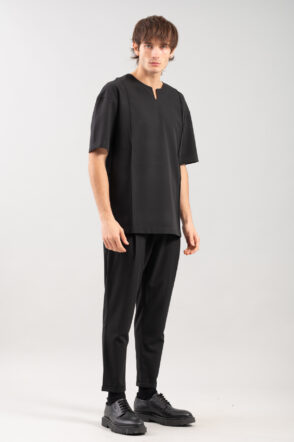 Ανδρική Μπλούζα Oversized Vittorio 300-2425-200 Black 7