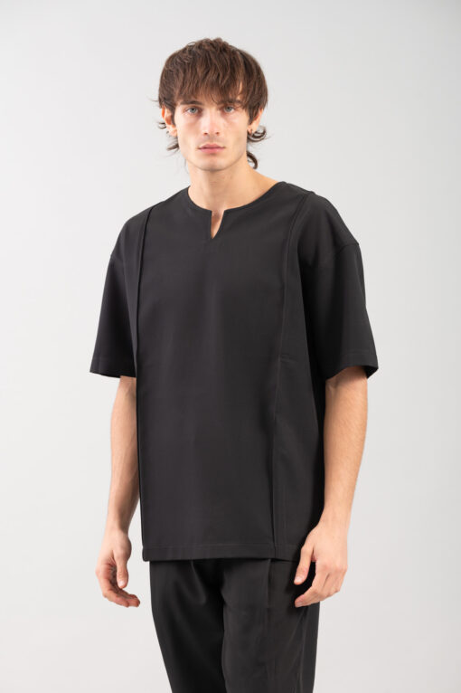 Ανδρική Μπλούζα Oversized Vittorio 300-2425-200 Black 4