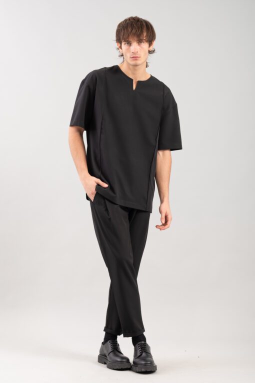 Ανδρική Μπλούζα Oversized Vittorio 300-2425-200 Black 2