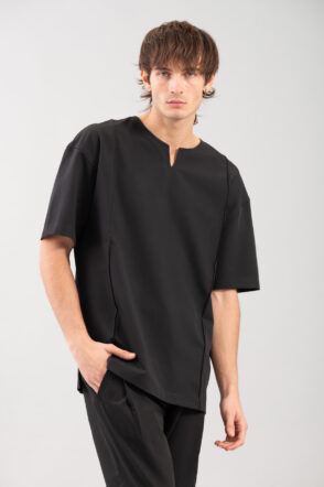 Ανδρική Μπλούζα Oversized Vittorio 300-2425-200 Black 1