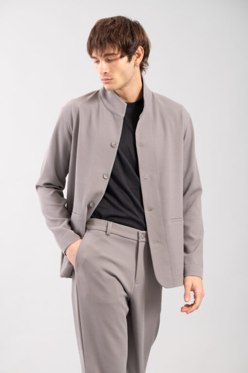 Ανδρικό Πουκάμισο Overshirt Vittorio 300-2425-B-Gino Grey 6