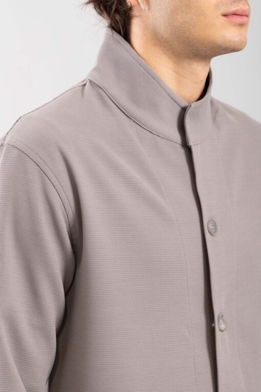 Ανδρικό Πουκάμισο Overshirt Vittorio 300-2425-B-Gino Grey 9