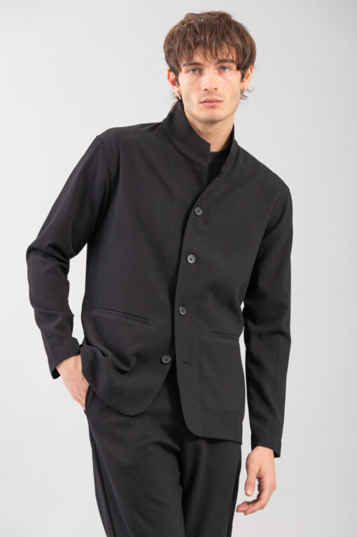 Ανδρικό Πουκάμισο Overshirt Vittorio 300-2425-B-Gino Black 8