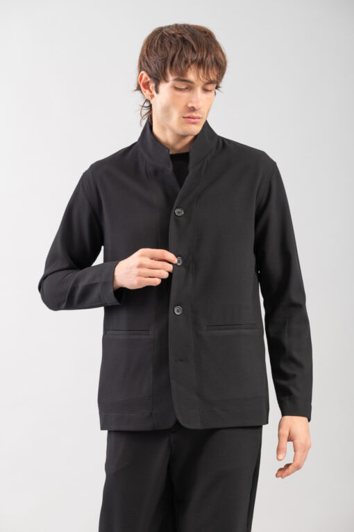 Ανδρικό Πουκάμισο Overshirt Vittorio 300-2425-B-Gino Black 10