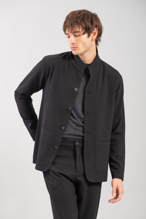 Ανδρικό Πουκάμισο Overshirt Vittorio 300-2425-B-Gino Black 15