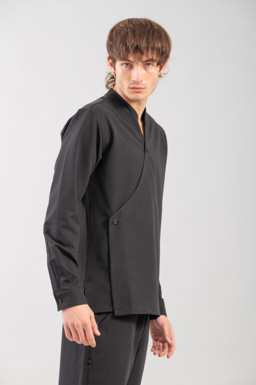 Ανδρικό Πουκάμισο Overshirt Vittorio 300-2425-Vento Black 7