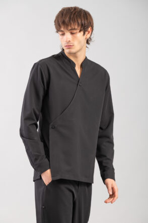 Ανδρικό Πουκάμισο Overshirt Vittorio 300-2425-Vento Black 9