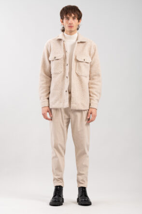 Ανδρικό Πουκάμισο Overshirt 300-2425-010 Beige 2