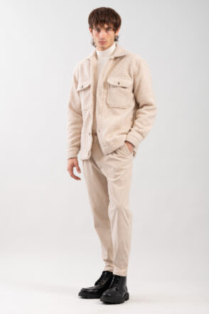 Ανδρικό Πουκάμισο Overshirt 300-2425-010 Beige 5