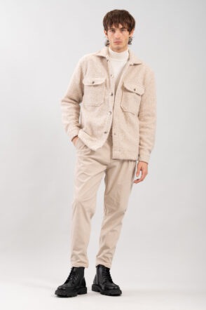 Ανδρικό Πουκάμισο Overshirt 300-2425-010 Beige 9