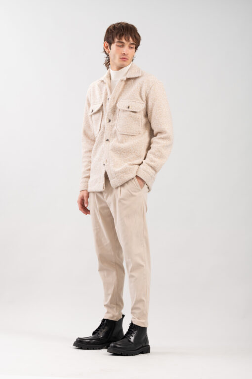 Ανδρικό Πουκάμισο Overshirt 300-2425-010 Beige 15