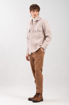 Ανδρικό Πουκάμισο Overshirt 300-2425-011 Beige 2